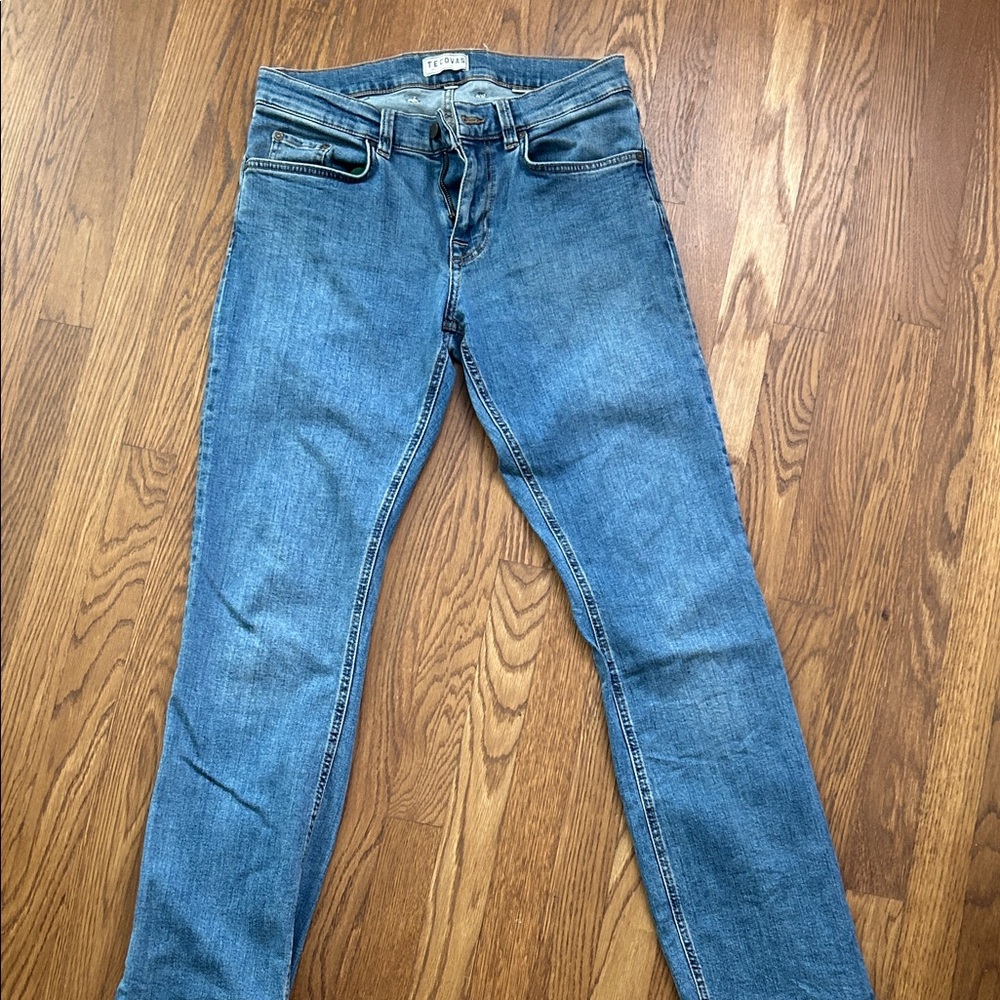 Tecovas Men's Slim Fit Blue Jeans